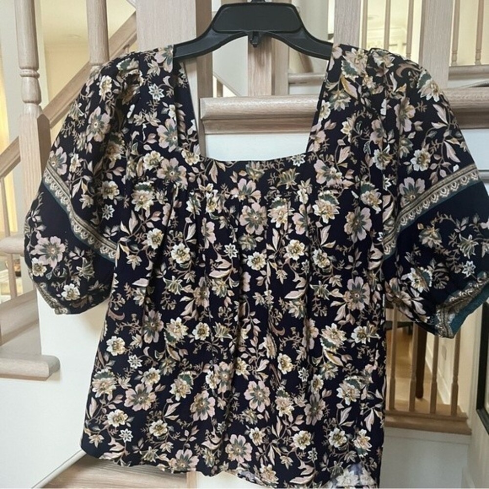 Roan + Ryan Soren Square Neck Top XS NWT - Picture 13 of 13